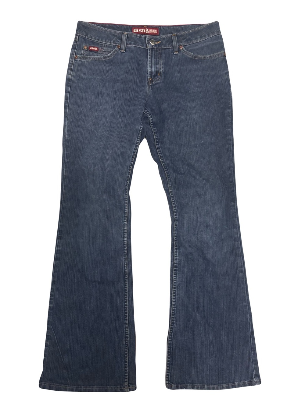 Early 2000’s Y2K Women's Dark Wash Flare Jeans